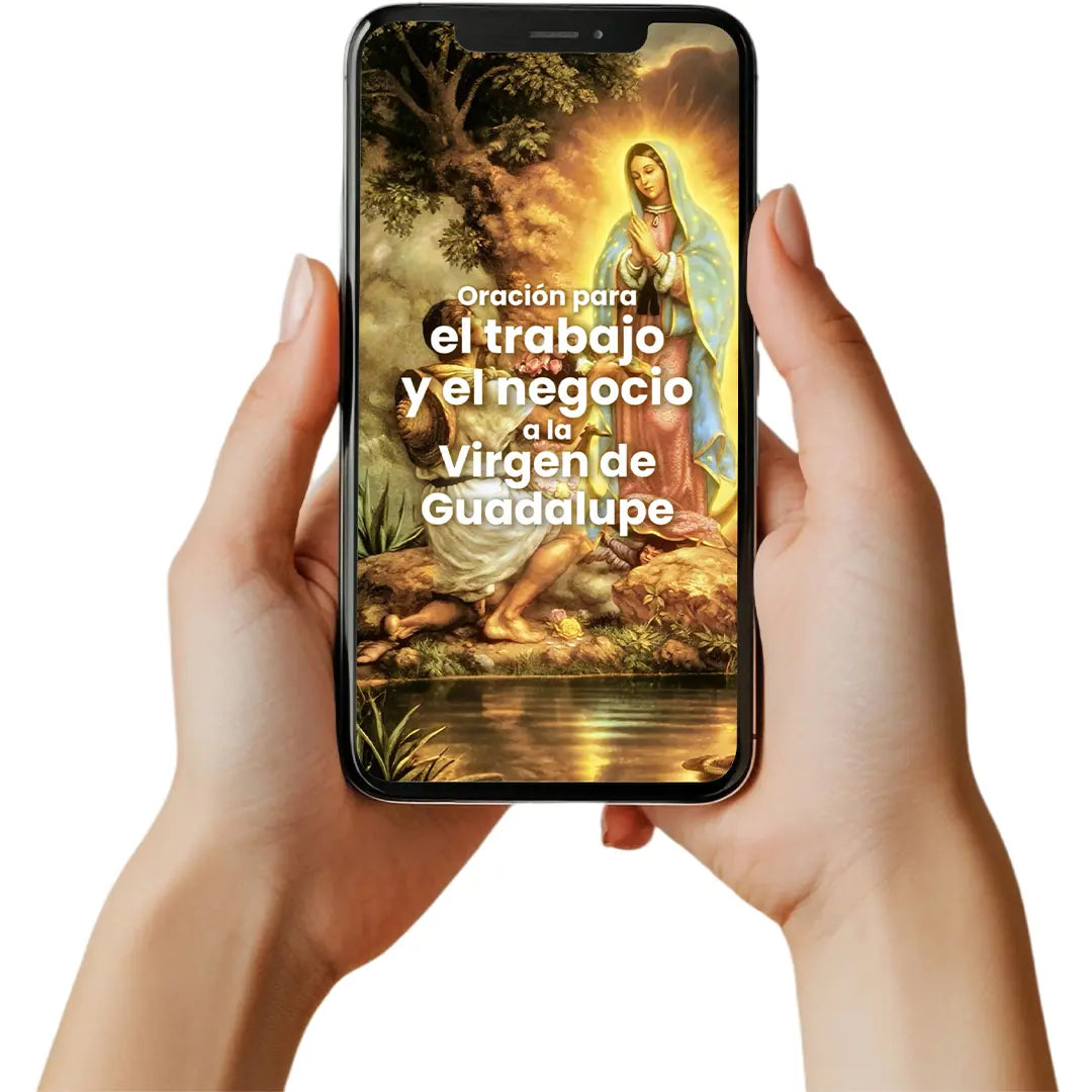 Talismán virtual de trabajo a la Virgen de Guadalupe